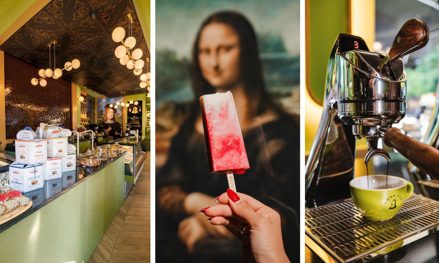 Speciality coffee, artisan ice cream and a little more