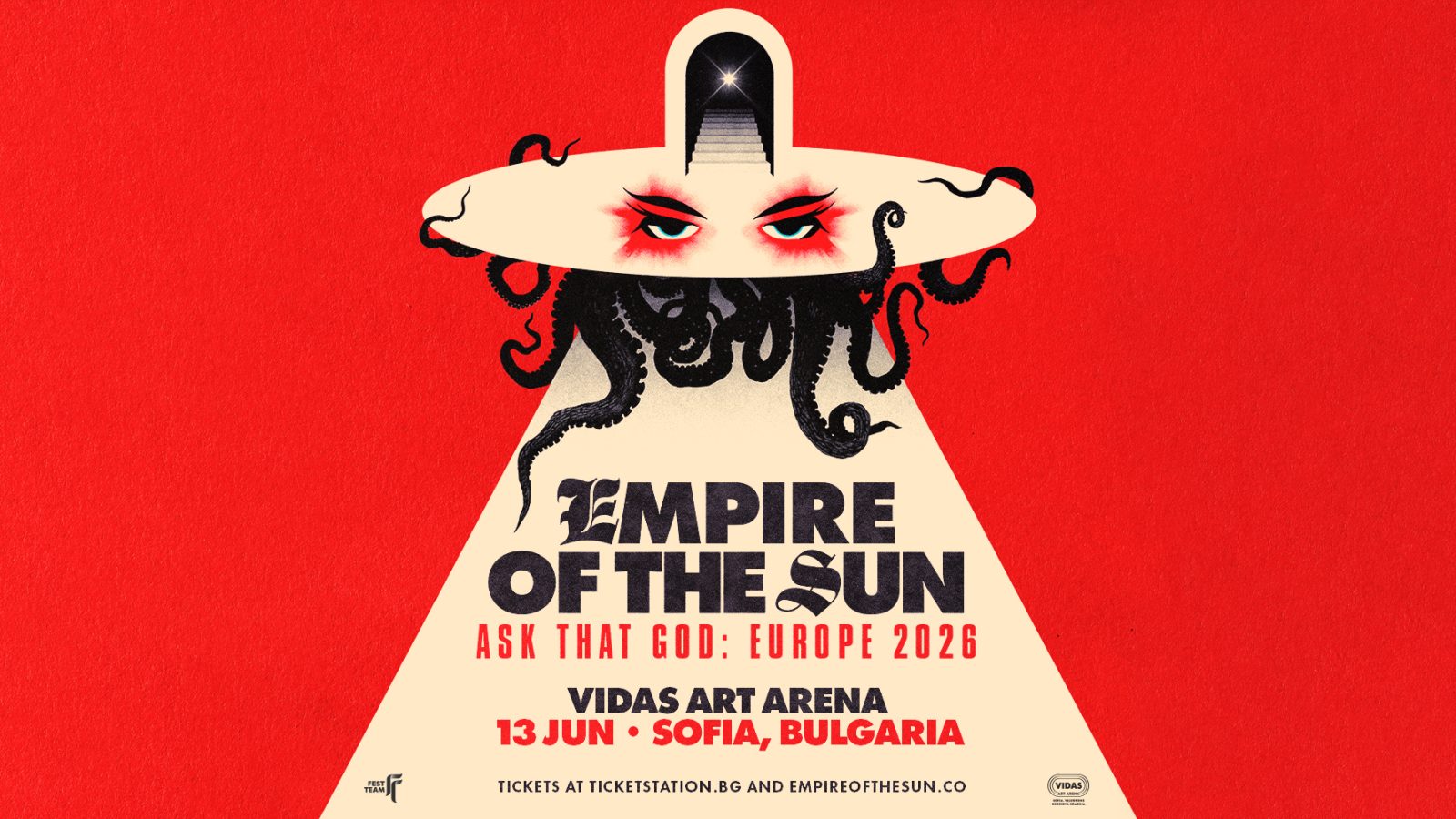 Empire of the Sun идват на живо в София