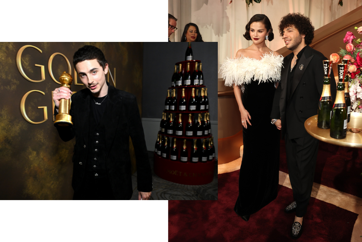 Блясък, шампанско и Холивуд – виж как Moët & Chandon озарява Златния Глобус