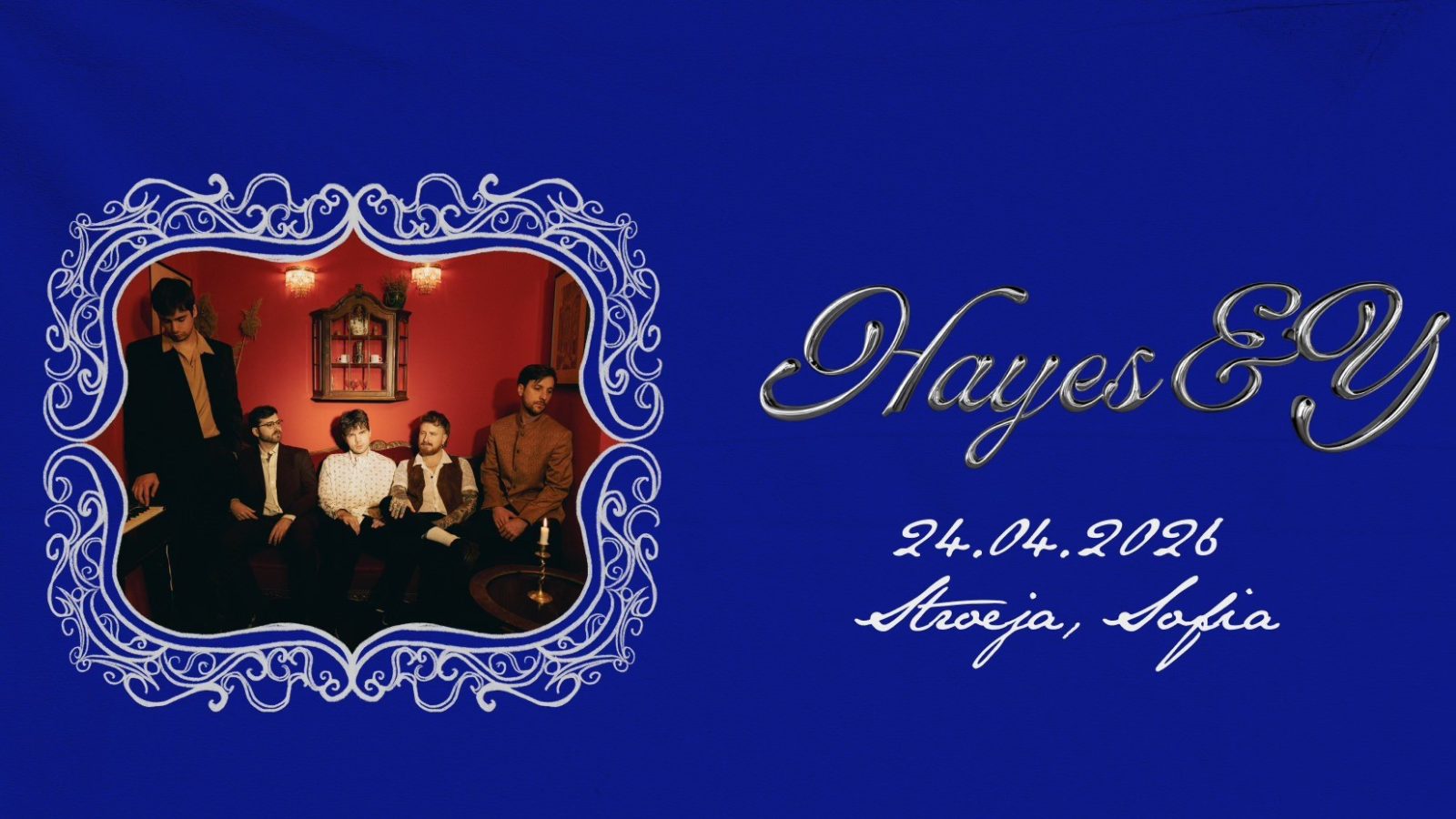 Hayes & Y обратно в София с новия си албум Departures