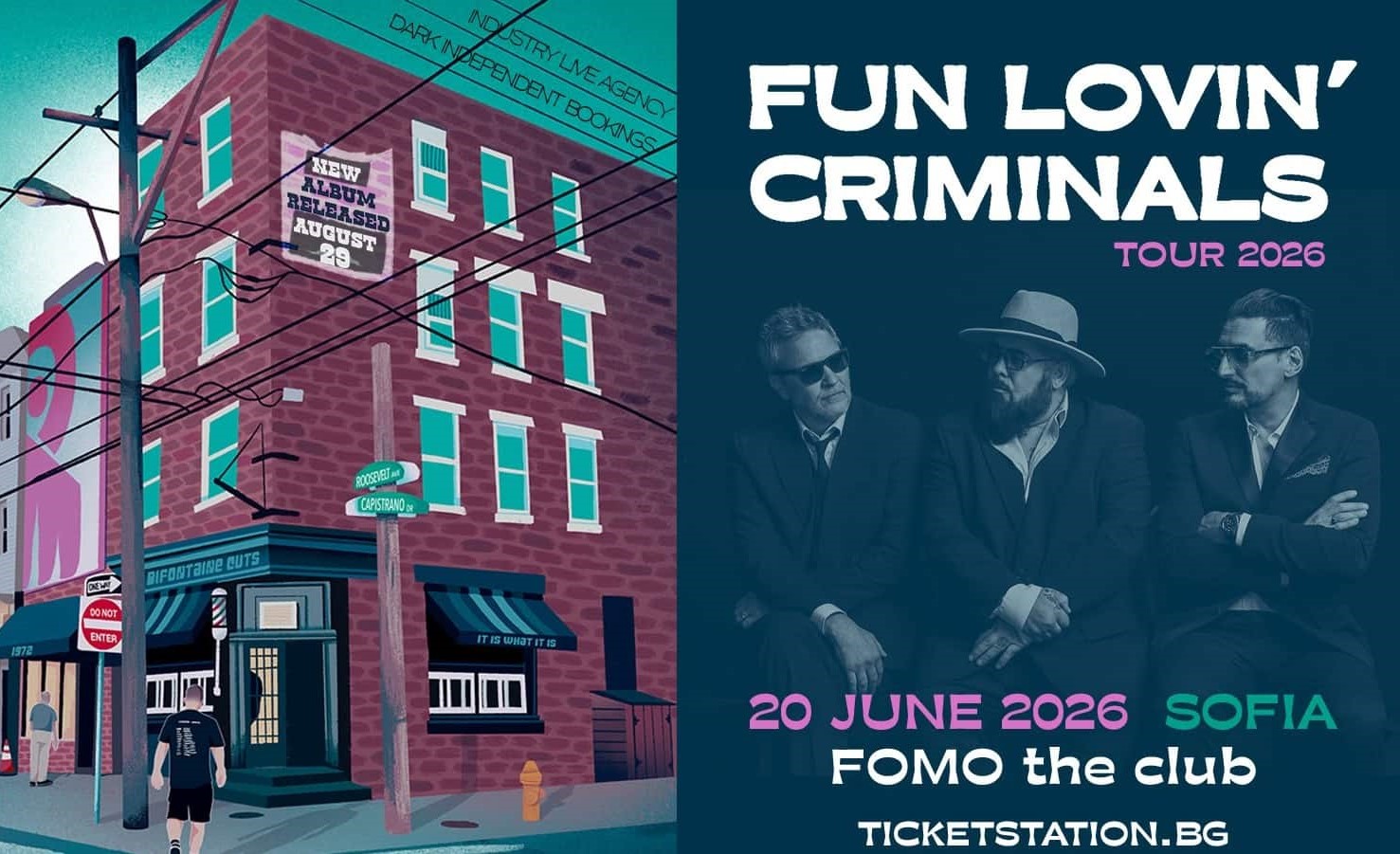 Fun Lovin’ Criminals отново у нас – между носталгията и новото звучене