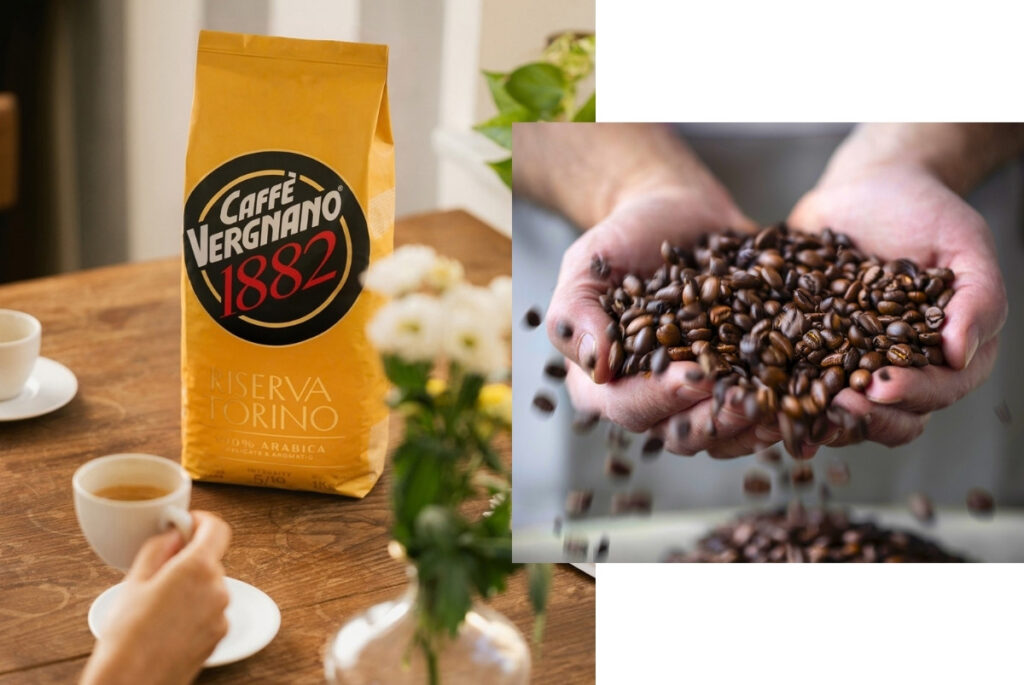 Caffè Vergnano с премиум серия кафе у нас
