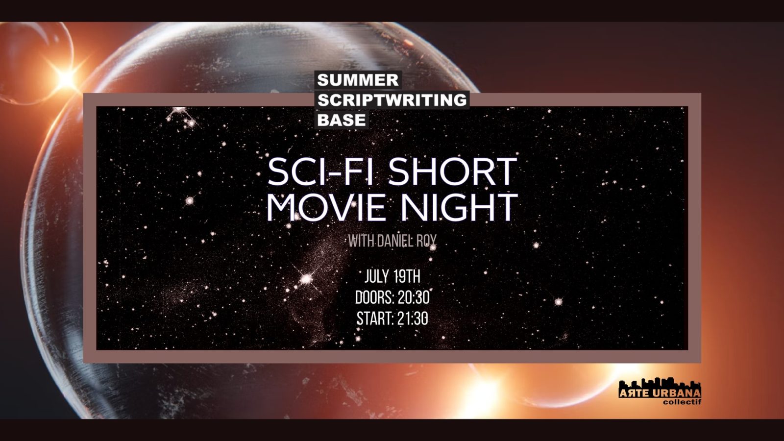 Sci-Fi Short Movie Night with Daniel Roy
