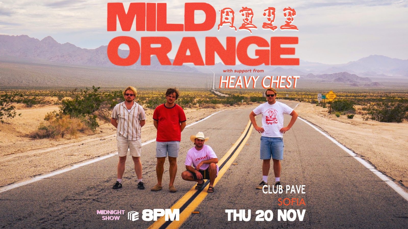 Mild Orange с първи концерт в София