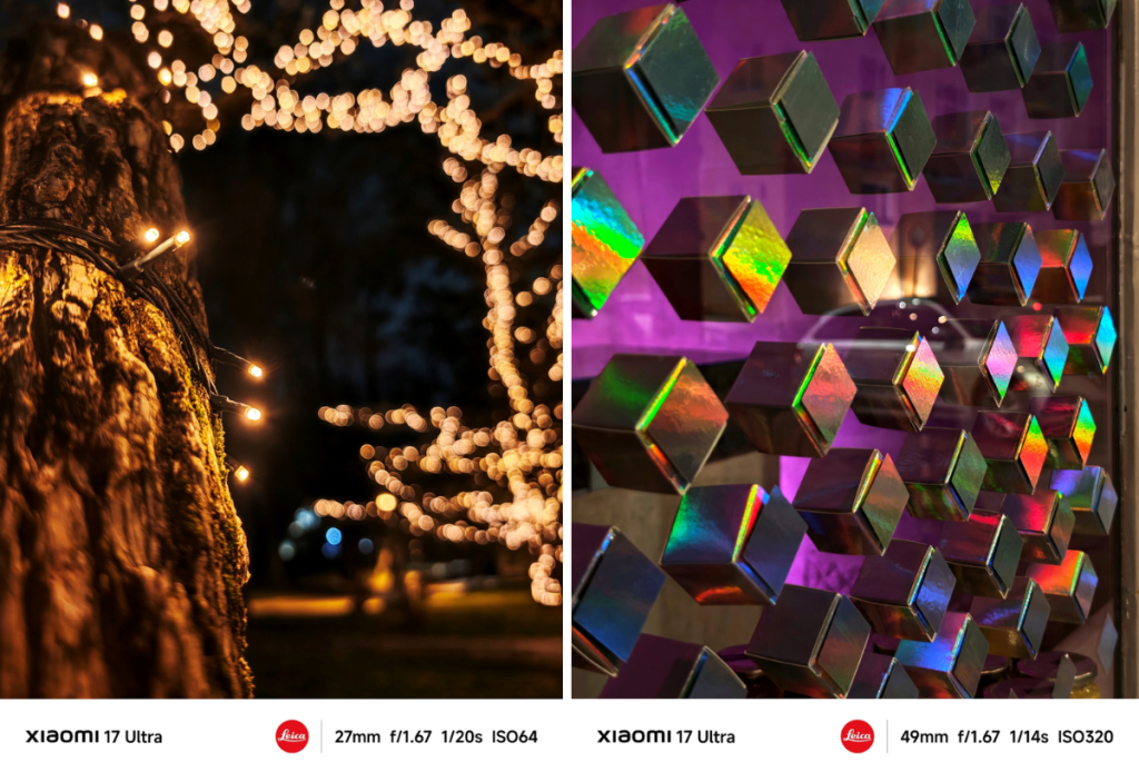 Нощните светлини на София през обектива на Xiaomi 17 Ultra