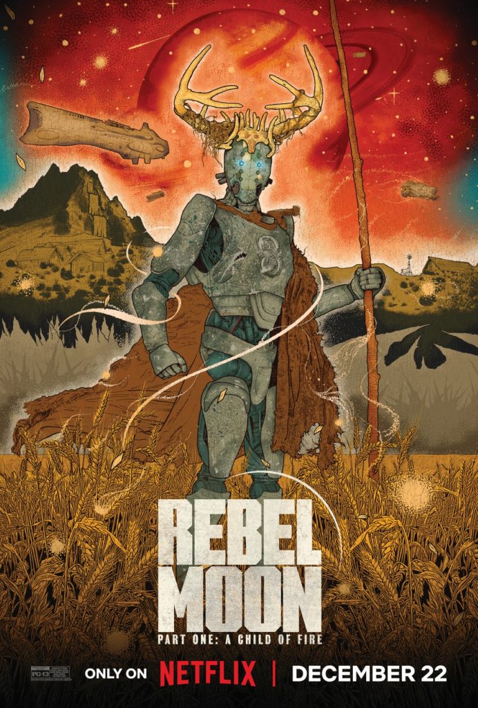 Постерът на „Rebel Moon“ от Дидо Пешев